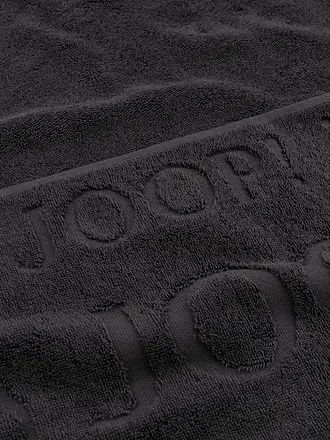 JOOP | Telo doccia 80x150cm STUDIO REPEAT Platino | schwarz